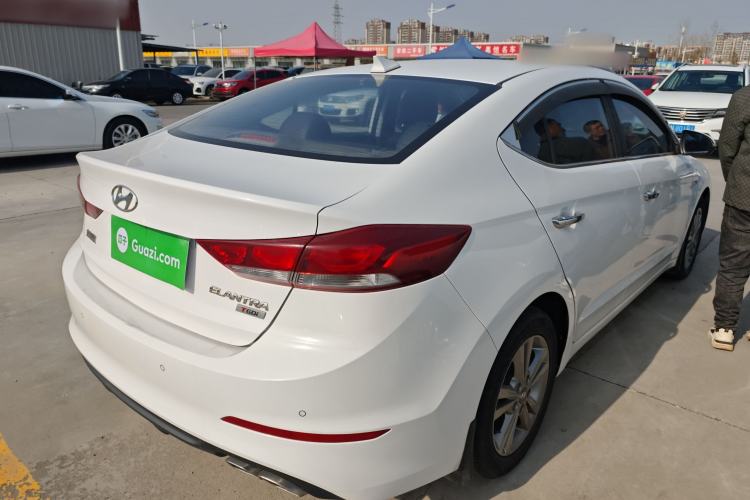 Used Hyundai Elantra (6th Generation / Lingdong) 2016 1.4T Dual-Clutch Xuan Dong · Dynamic Version Rear Right 45 Deg