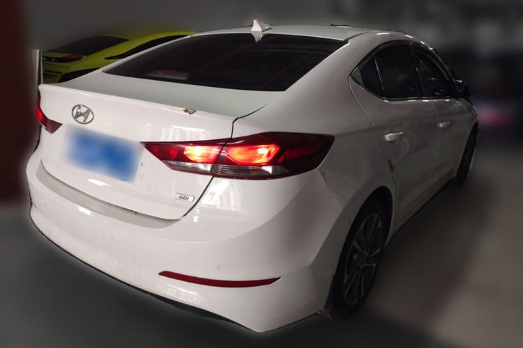 Used Hyundai Elantra (6th Generation / Lingdong) 2016 1.6L Automatic ZhiXuan – Elite Version Rear Right 45 Deg