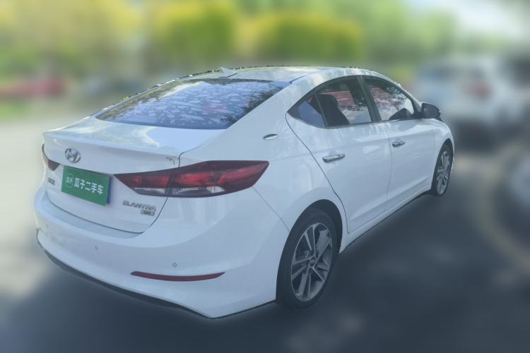 Used Hyundai Elantra (6th Generation / Lingdong) 2016 1.6L Automatic ZhiXuan – Elite Version Rear Right 45 Deg