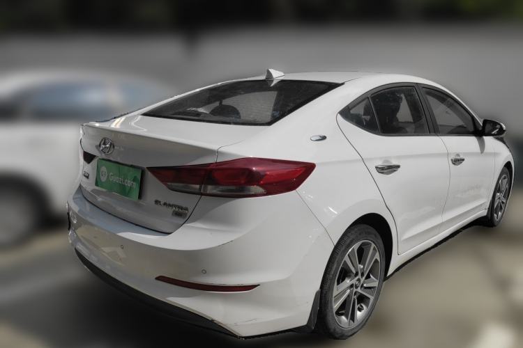 Used Hyundai Elantra (6th Generation / Lingdong) 2016 1.6L Automatic ZhiXuan – Elite Version Rear Right 45 Deg