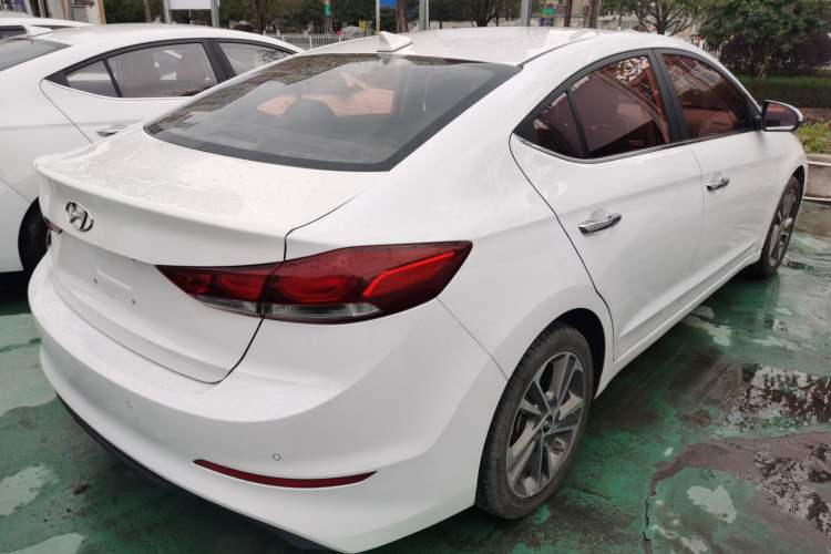 Used Hyundai Elantra (6th Generation / Lingdong) 2016 1.6L Automatic ZhiXuan – Elite Version Rear Right 45 Deg