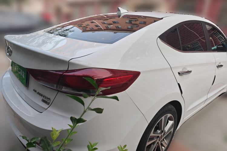 Used Hyundai Elantra (6th Generation / Lingdong) 2016 1.6L Automatic ZhiXuan – Elite Version Rear Right 45 Deg