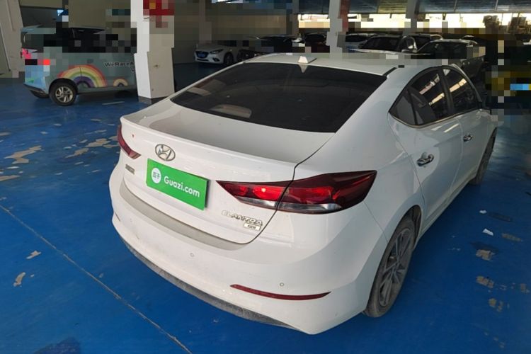Used Hyundai Elantra (6th Generation / Lingdong) 2016 1.6L Automatic ZhiXuan – Elite Version Rear Right 45 Deg