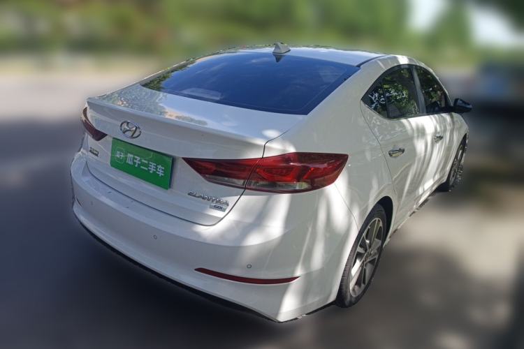 Used Hyundai Elantra (6th Generation / Lingdong) 2016 1.6L Automatic ZhiXuan · Flagship Edition Rear Right 45 Deg