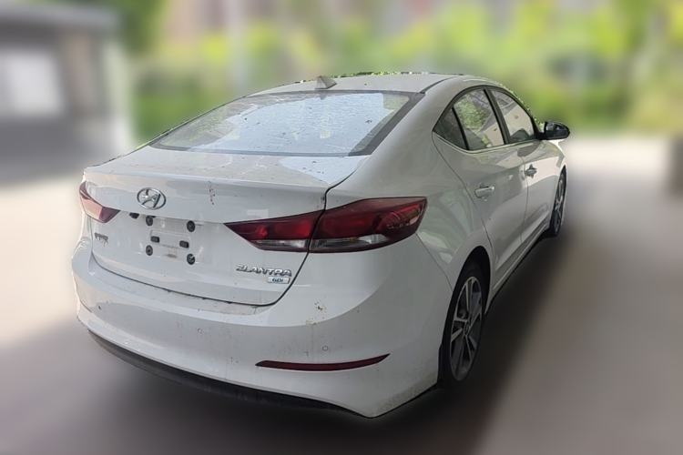 Used Hyundai Elantra (6th Generation / Lingdong) 2016 1.6L Automatic ZhiXuan – Elite Version Rear Right 45 Deg