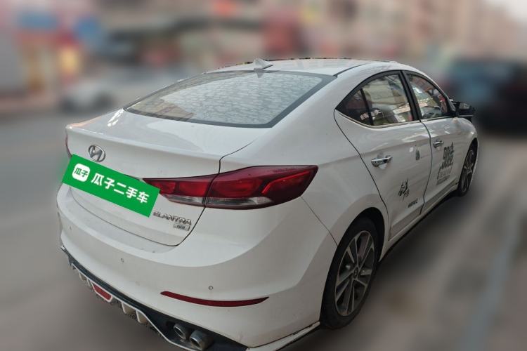 Used Hyundai Elantra (6th Generation / Lingdong) 2016 1.6L Automatic ZhiXuan – Elite Version Rear Right 45 Deg