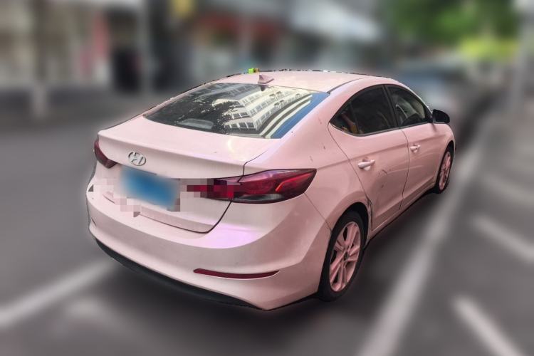 Used Hyundai Elantra (6th Generation / Lingdong) 2016 1.6L Automatic ZhiXuan – Elite Version Rear Right 45 Deg
