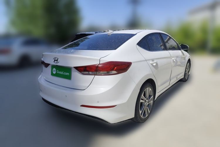 Used Hyundai Elantra (6th Generation / Lingdong) 2016 1.6L Automatic ZhiXuan – Elite Version Rear Right 45 Deg