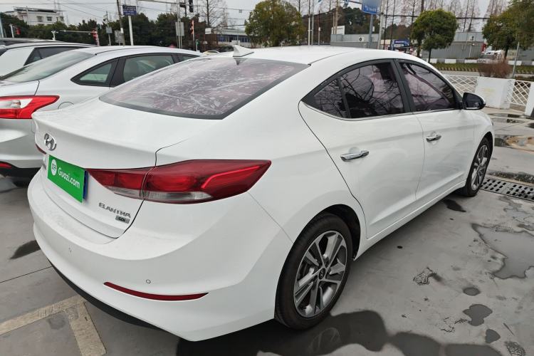 Used Hyundai Elantra (6th Generation / Lingdong) 2016 1.6L Automatic ZhiXuan – Elite Version Rear Right 45 Deg