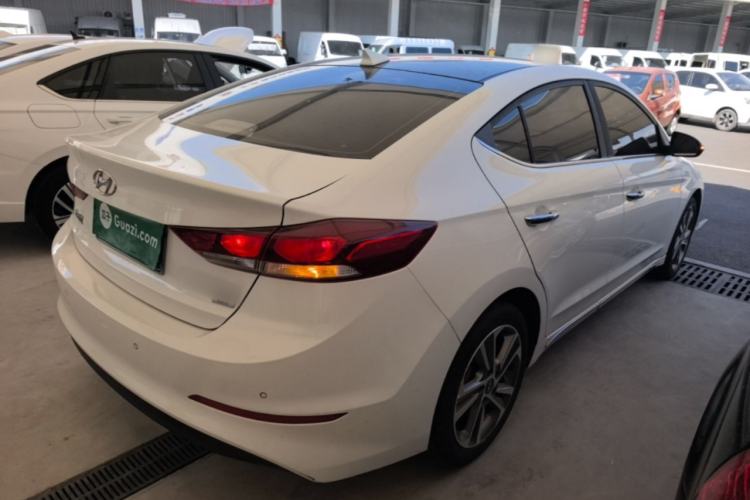 Used Hyundai Elantra (6th Generation / Lingdong) 2016 1.6L Automatic ZhiXuan – Elite Version Rear Right 45 Deg