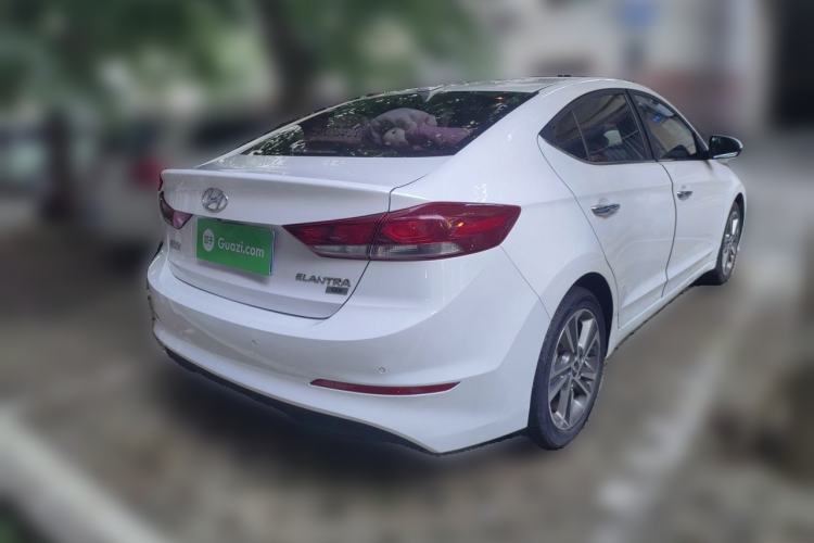 Used Hyundai Elantra (6th Generation / Lingdong) 2016 1.6L Automatic ZhiXuan – Elite Version Rear Right 45 Deg