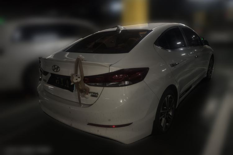 Used Hyundai Elantra (6th Generation / Lingdong) 2016 1.6L Automatic ZhiXuan · Luxury Version Rear Right 45 Deg