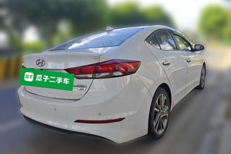 Used Hyundai Elantra (6th Generation / Lingdong) 2016 1.6L Automatic ZhiXuan – Elite Version Rear Right 45 Deg