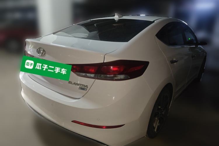 Used Hyundai Elantra (6th Generation / Lingdong) 2016 1.6L Automatic ZhiXuan – Elite Version Rear Right 45 Deg