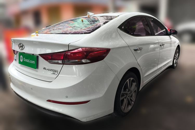 Used Hyundai Elantra (6th Generation / Lingdong) 2016 1.6L Automatic ZhiXuan – Elite Version Rear Right 45 Deg