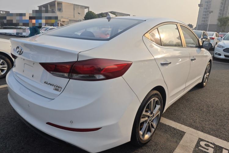 Used Hyundai Elantra (6th Generation / Lingdong) 2016 1.6L Automatic ZhiXuan – Elite Version Rear Right 45 Deg