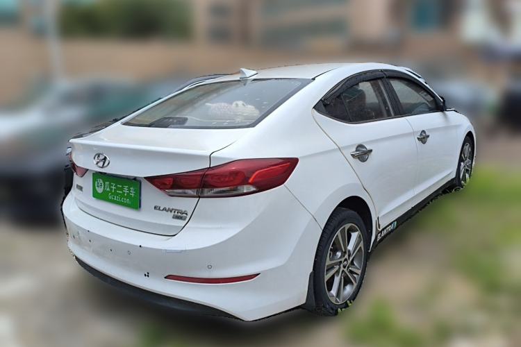 Used Hyundai Elantra (6th Generation / Lingdong) 2016 1.6L Automatic ZhiXuan · Luxury Version Rear Right 45 Deg
