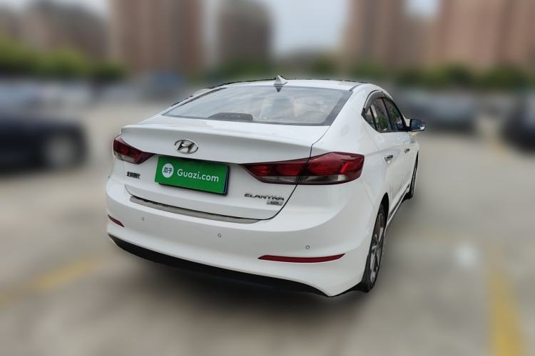 Used Hyundai Elantra (6th Generation / Lingdong) 2016 1.6L Automatic ZhiXuan – Elite Version Rear Right 45 Deg