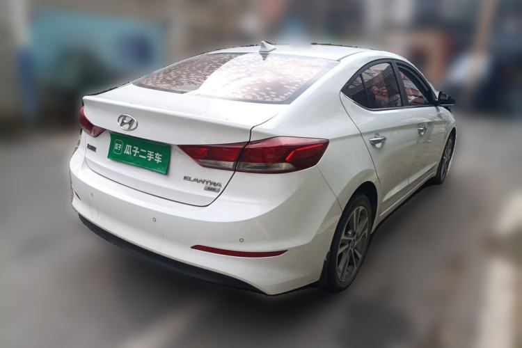 Used Hyundai Elantra (6th Generation / Lingdong) 2016 1.6L Automatic ZhiXuan – Elite Version Rear Right 45 Deg