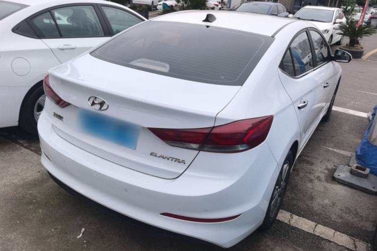 Used Hyundai Elantra (6th Generation / Lingdong) 2016 1.6L Manual ZhiXuan · Dynamic Model Rear Right 45 Deg