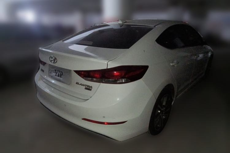 Used Hyundai Elantra (6th Generation / Lingdong) 2016 1.6L Automatic ZhiXuan – Elite Version Rear Right 45 Deg