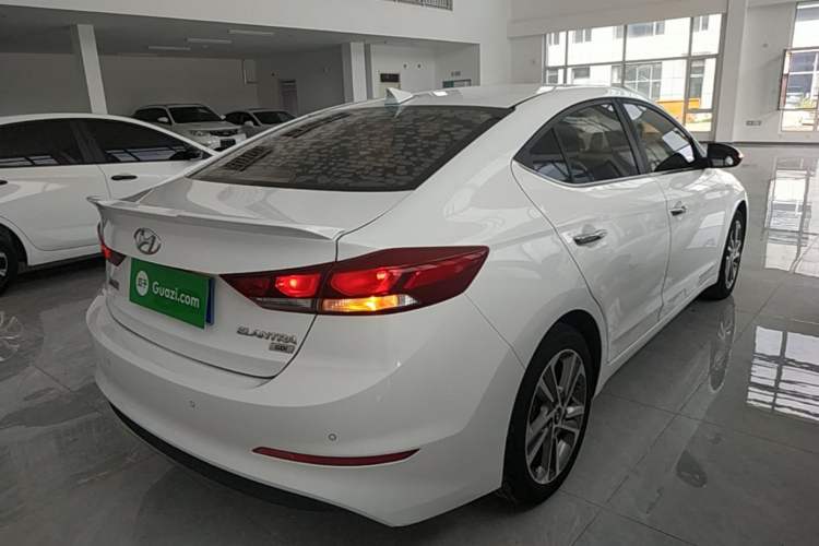 Used Hyundai Elantra (6th Generation / Lingdong) 2016 1.6L Automatic ZhiXuan – Elite Version Rear Right 45 Deg