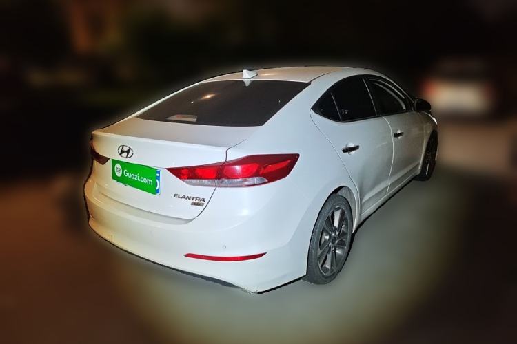 Used Hyundai Elantra (6th Generation / Lingdong) 2016 1.6L Automatic ZhiXuan – Elite Version Rear Right 45 Deg