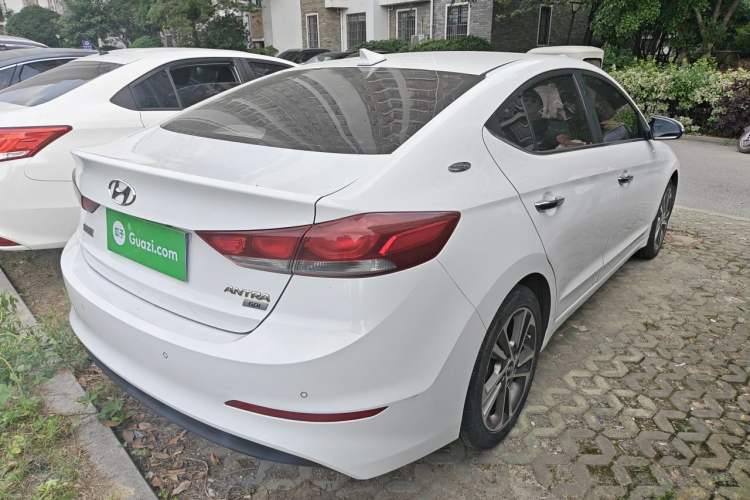Used Hyundai Elantra (6th Generation / Lingdong) 2016 1.6L Automatic ZhiXuan – Elite Version Rear Right 45 Deg