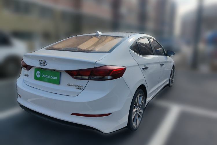 Used Hyundai Elantra (6th Generation / Lingdong) 2016 1.6L Automatic ZhiXuan – Elite Version Rear Right 45 Deg
