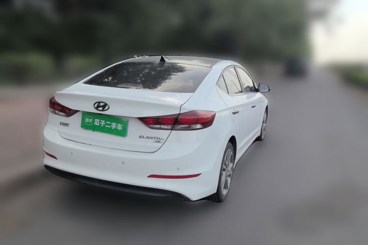Used Hyundai Elantra (6th Generation / Lingdong) 2016 1.6L Automatic ZhiXuan – Elite Version Rear Right 45 Deg