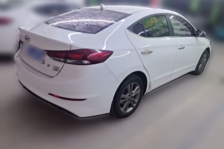 Used Hyundai Elantra (6th Generation / Lingdong) 2016 1.4T Dual-Clutch Xuan Dong · Dynamic Version Rear Right 45 Deg