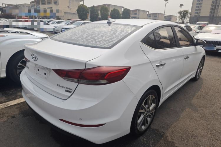 Used Hyundai Elantra (6th Generation / Lingdong) 2016 1.6L Automatic ZhiXuan · Youth Edition Rear Right 45 Deg