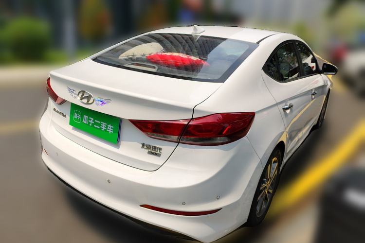 Used Hyundai Elantra (6th Generation / Lingdong) 2016 1.6L Automatic ZhiXuan – Elite Version Rear Right 45 Deg