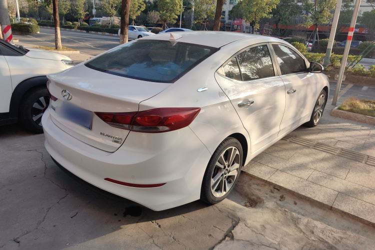 Used Hyundai Elantra (6th Generation / Lingdong) 2016 1.6L Automatic ZhiXuan – Elite Version Rear Right 45 Deg