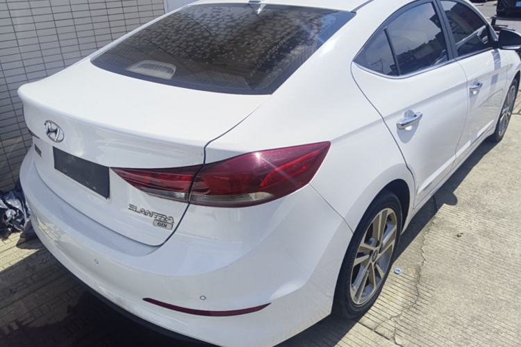 Used Hyundai Elantra (6th Generation / Lingdong) 2016 1.6L Automatic ZhiXuan – Elite Version Rear Right 45 Deg