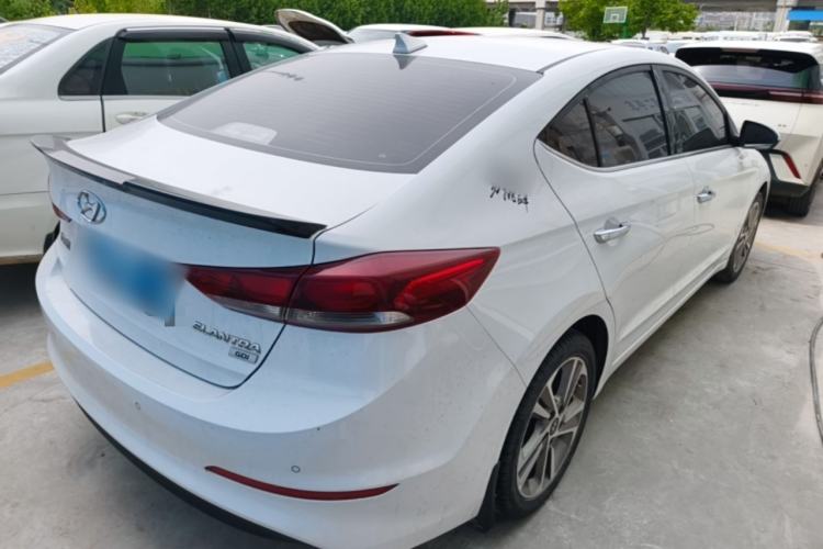 Used Hyundai Elantra (6th Generation / Lingdong) 2016 1.6L Automatic ZhiXuan – Elite Version Rear Right 45 Deg