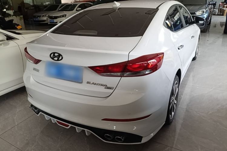 Used Hyundai Elantra (6th Generation / Lingdong) 2016 1.6L Automatic ZhiXuan – Elite Version Rear Right 45 Deg
