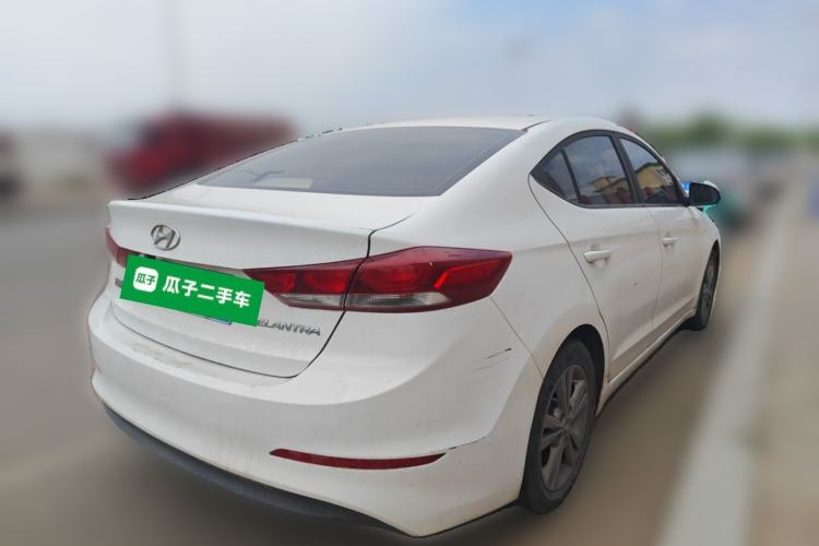 Used Hyundai Elantra (6th Generation / Lingdong) 2016 1.6L Manual ZhiXuan·Youth Edition Rear Right 45 Deg