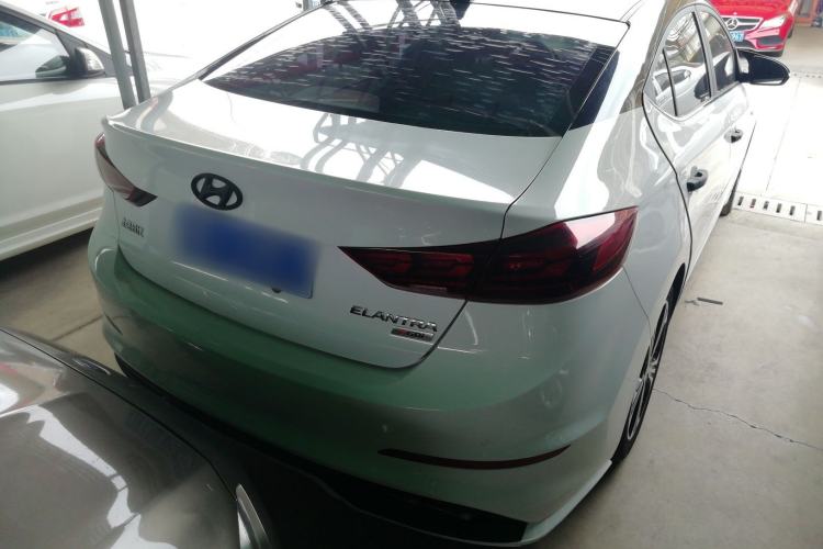 Used Hyundai Elantra (6th Generation / Lingdong) 2016 1.4T Dual-Clutch Xuan Dong · Flagship Edition Rear Right 45 Deg