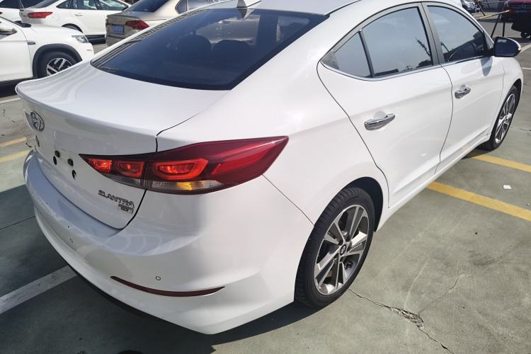 Used Hyundai Elantra (6th Generation / Lingdong) 2016 1.6L Automatic ZhiXuan · Flagship Edition Rear Right 45 Deg