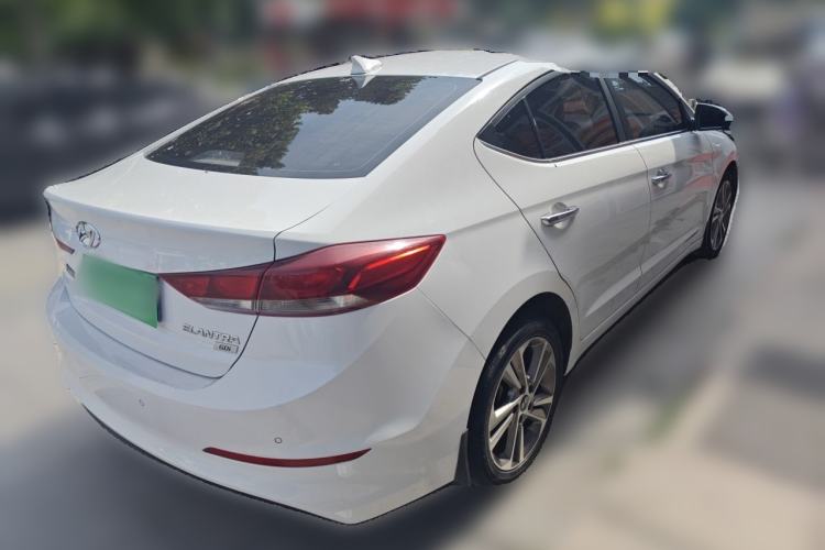 Used Hyundai Elantra (6th Generation / Lingdong) 2016 1.6L Automatic ZhiXuan – Elite Version Rear Right 45 Deg
