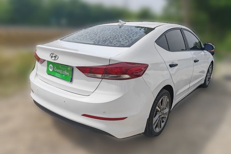 Used Hyundai Elantra (6th Generation / Lingdong) 2016 1.6L Automatic ZhiXuan – Elite Version Rear Right 45 Deg