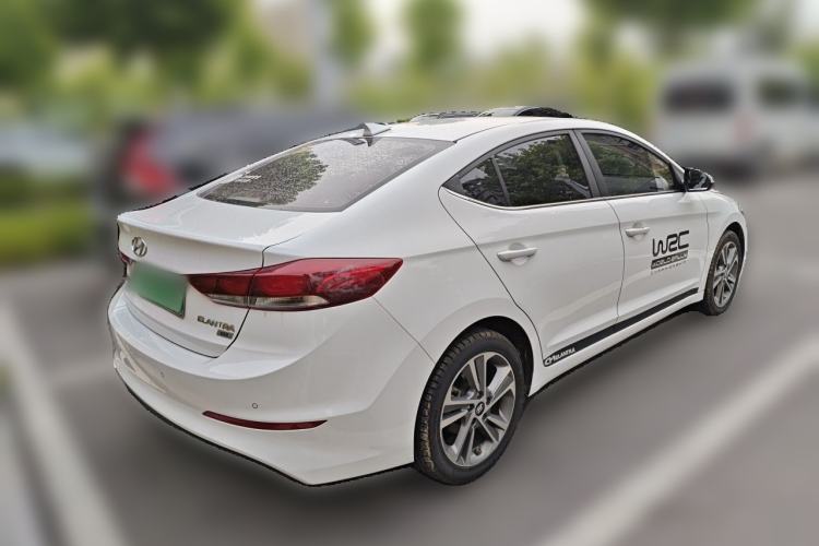 Used Hyundai Elantra (6th Generation / Lingdong) 2016 1.6L Automatic ZhiXuan – Elite Version Rear Right 45 Deg