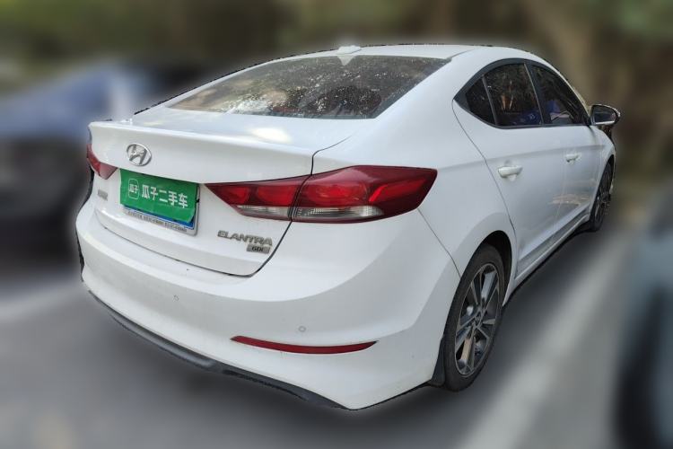 Used Hyundai Elantra (6th Generation / Lingdong) 2016 1.6L Automatic ZhiXuan – Elite Version Rear Right 45 Deg