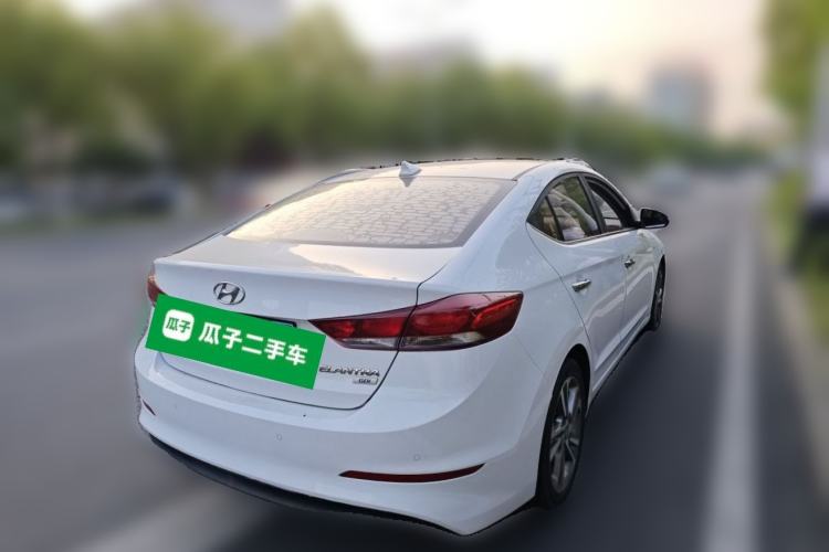 Used Hyundai Elantra (6th Generation / Lingdong) 2016 1.6L Automatic ZhiXuan – Elite Version Rear Right 45 Deg