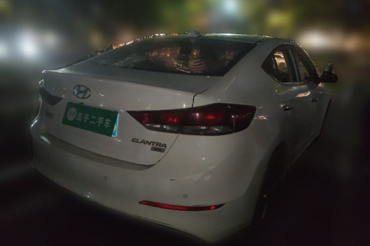 Used Hyundai Elantra (6th Generation / Lingdong) 2016 1.6L Automatic ZhiXuan – Elite Version Rear Right 45 Deg