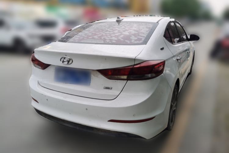 Used Hyundai Elantra (6th Generation / Lingdong) 2016 1.6L Automatic ZhiXuan – Elite Version Rear Right 45 Deg
