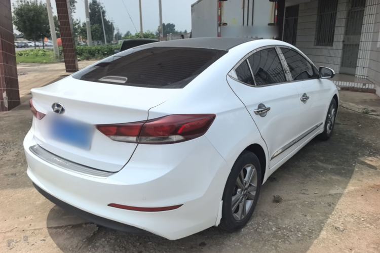 Used Hyundai Elantra (6th Generation / Lingdong) 2016 1.6L Manual ZhiXuan · Dynamic Model Rear Right 45 Deg