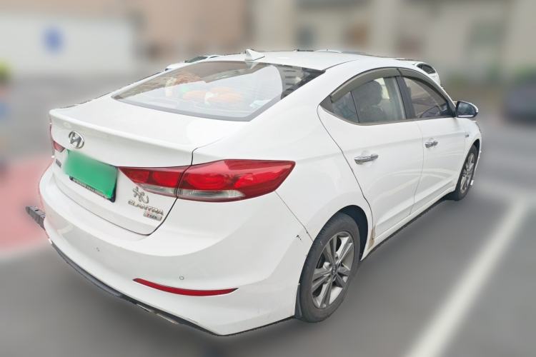 Used Hyundai Elantra (6th Generation / Lingdong) 2016 1.4T Dual-Clutch Xuan Dong · Dynamic Version Rear Right 45 Deg