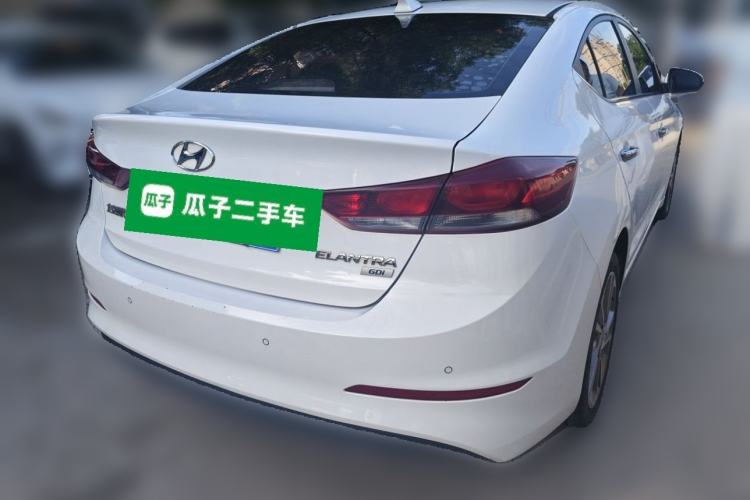 Used Hyundai Elantra (6th Generation / Lingdong) 2016 1.6L Automatic ZhiXuan – Elite Version Rear Right 45 Deg